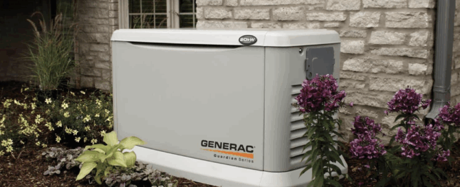 A photo of a generator.