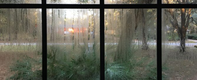 humid window foggy
